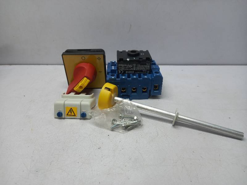 Meiko 0123230  Main Switch  Kraus & Naimer KG64B  Manual Motor Controller & And Three Spare Part