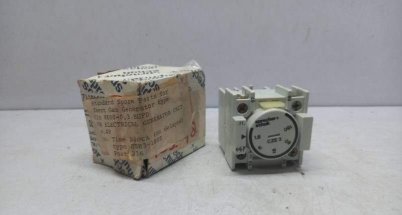 Sprecher Schuh  CZE 3  Time Delay Relay  600V a.c.max