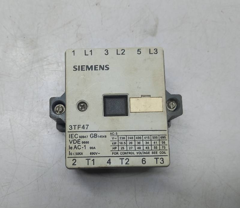 Siemens 3TF47  3Phase AC Contactor