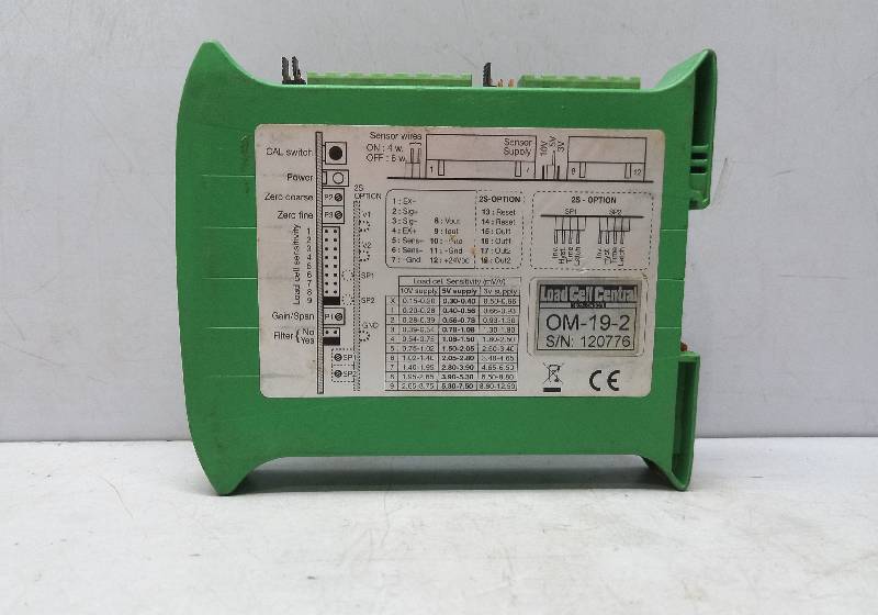 Load Cell Central OM-19-2  Amplifier