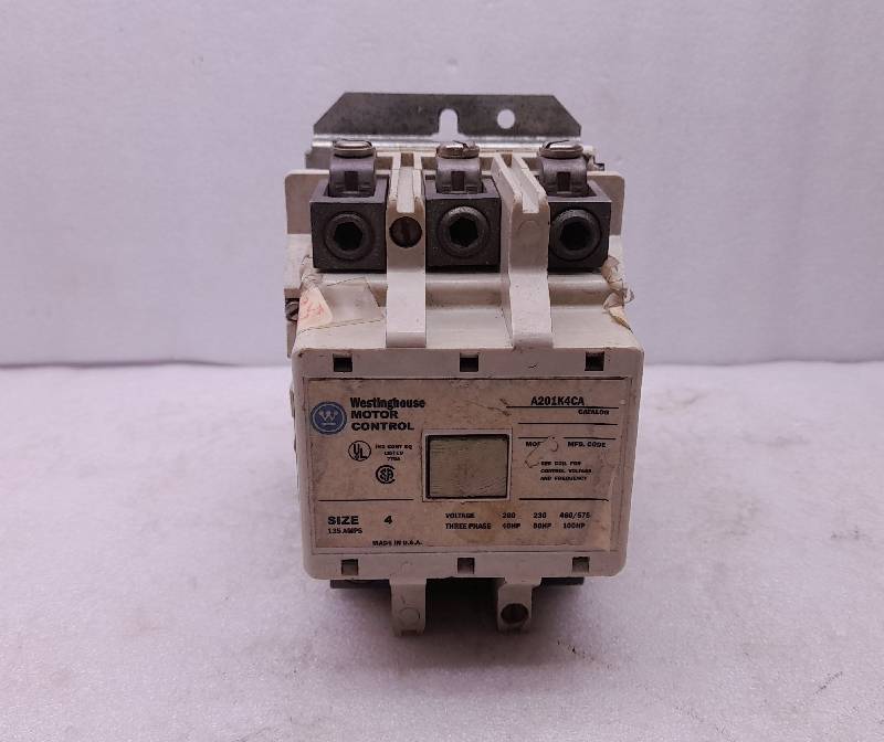 Westinghouse A201K4CA  Magnetic Contactor  135AMPS