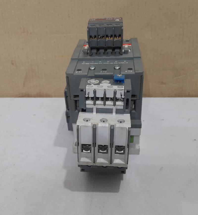 ABB A95-30  Power Contactor  1000V 145A , ABB TA75DU  Thermal Overload Relay  600Vac Class 20