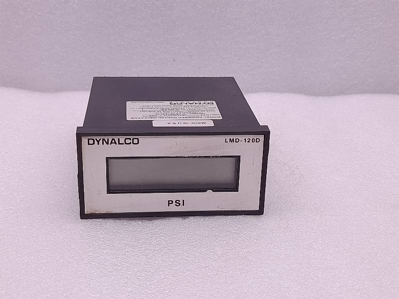 Dynalco LMD-120  Loop Signal Powered Indicator  4-20MA OR 10-50 MA  0-300 PSI