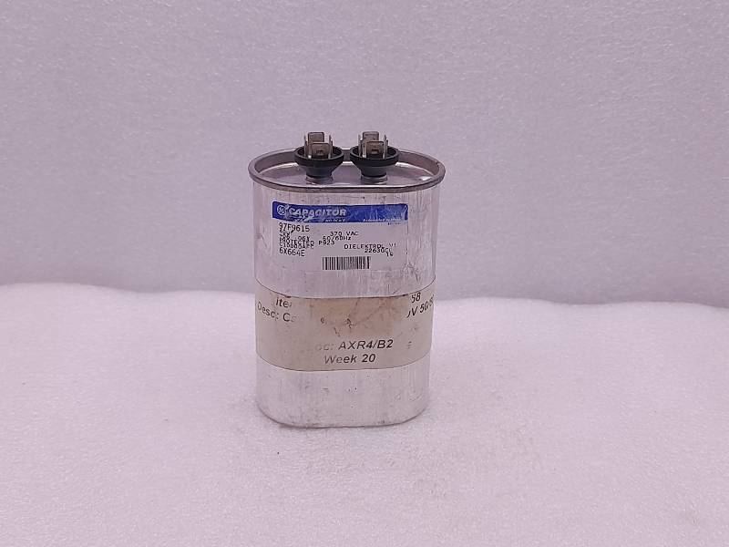 General Electric 97F9615  Capacitor  40ut 370VAC  50/60Hz