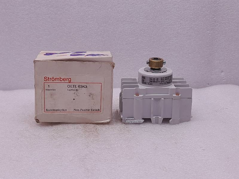 Stromberg OELT63K3  Non-Fusible Switch  80A 50-60Hz  AC-22A AC-23A