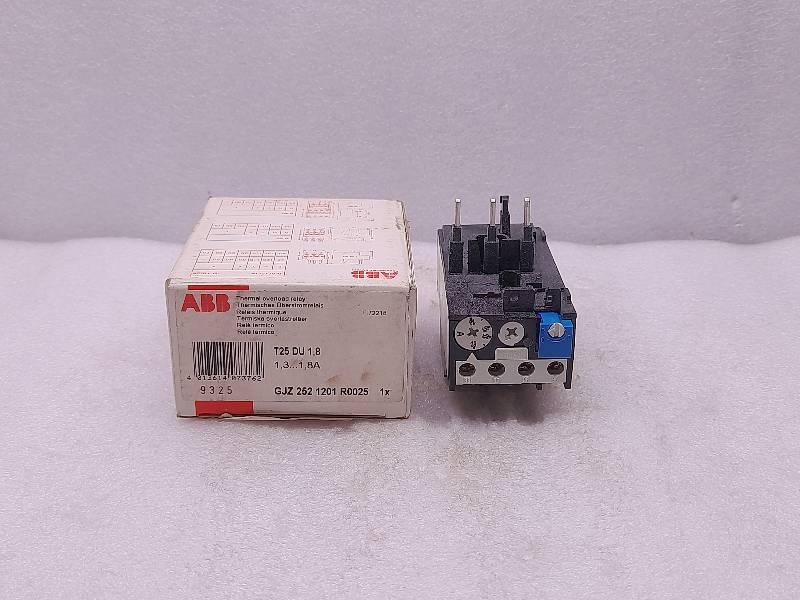 ABB T25DU  Thermal Overload Relay  1.3-1.8A