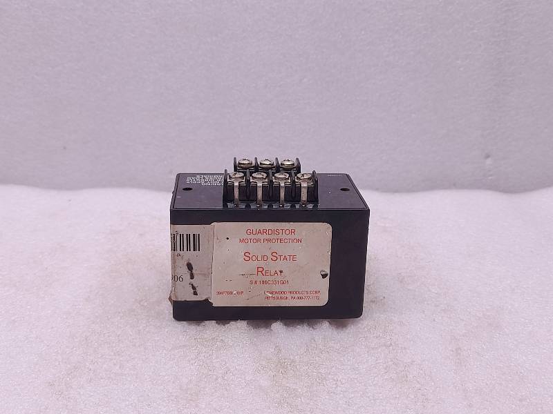 Homewood Products 186C331G01  Guardistor Motor Relay  110/220VAC