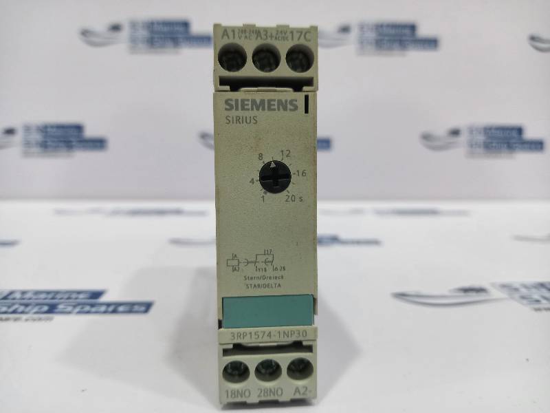 Siemens 3RP1574-1NP30 Time Relay Module 200-240Vac 50/60Hz 24Vac/DC