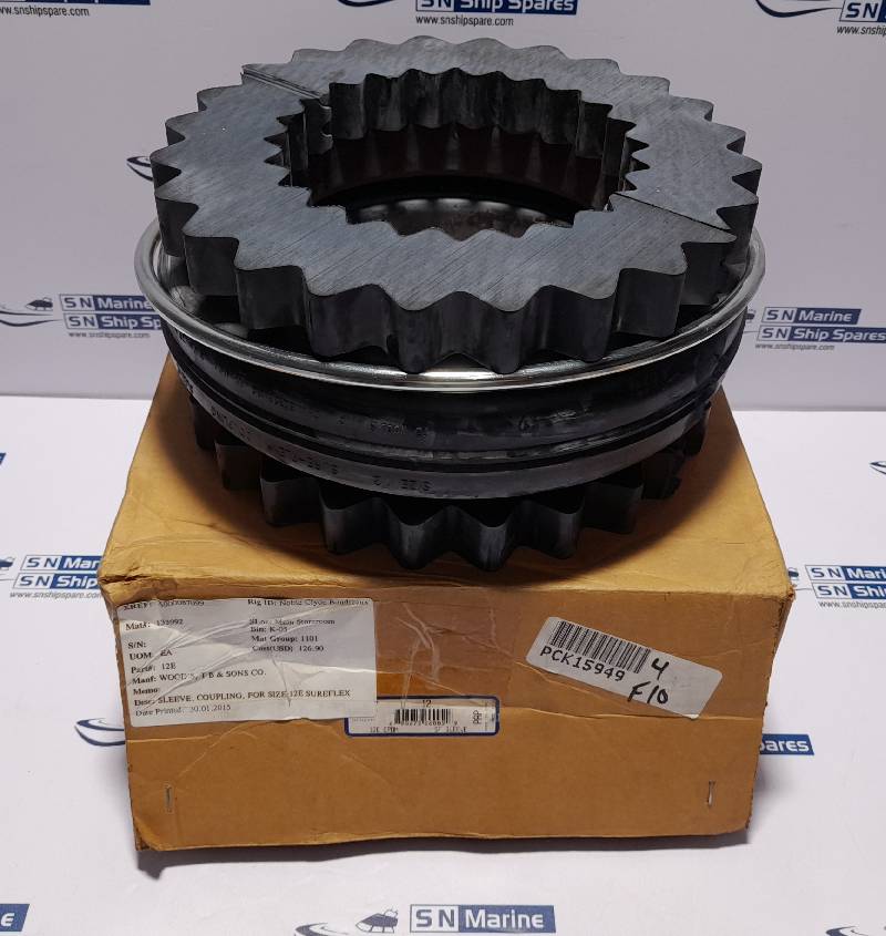 thumbnail image 2 of Shorenutz 5JE Sureflex Coupling Insert - Black EPDM Rubber Element / Sleeve 2 of 6