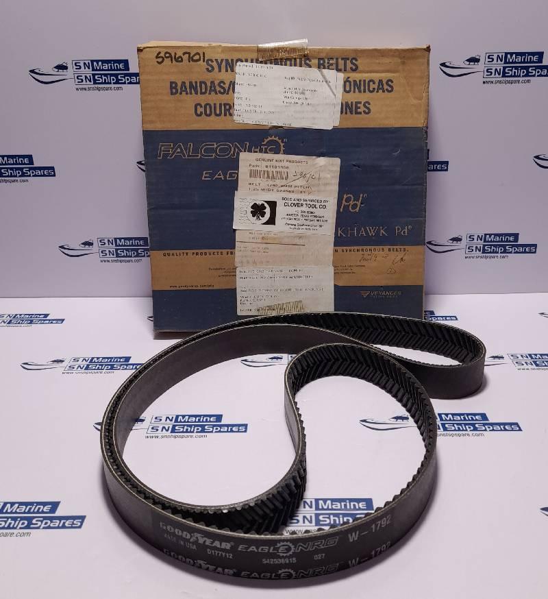 Goodyear Eagle NRG W-1792 Belt Clover Tool CS24583-11 V-Drive Belt 1-¼ In Eagle