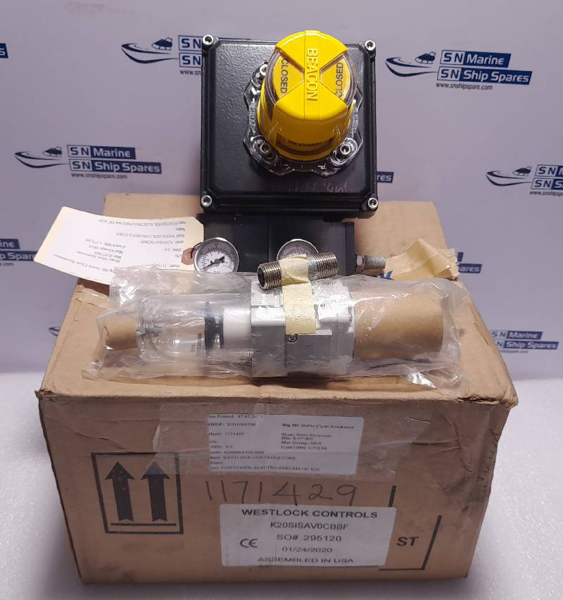 Westlock K20 Valve Positioner K20SISAV0CBBF Electro Pneumatic K20 Positioner