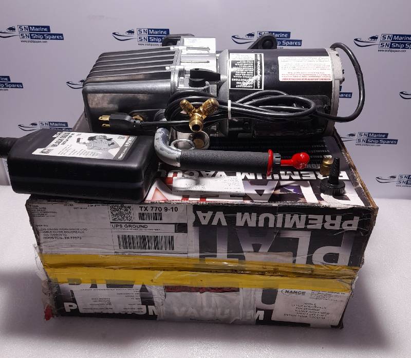 JB Industries DV-285N 10 CFM 2-Stage Vacuum Pump US Motors C55JXKPK-5060