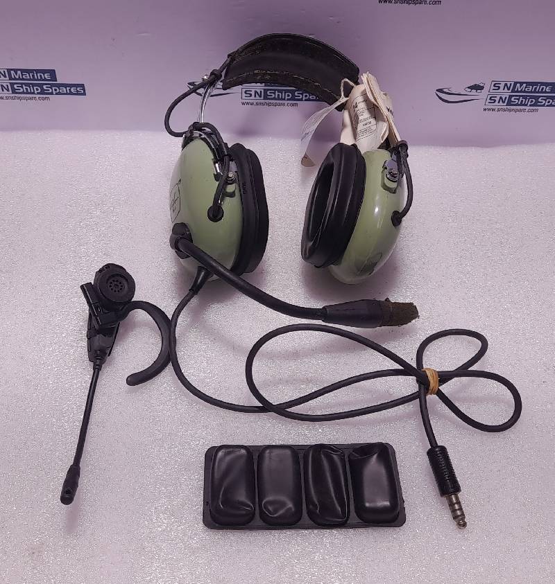 David Clark M-77 Electret Microphone H6030 40461G-01 Headset With Boom Mounted
