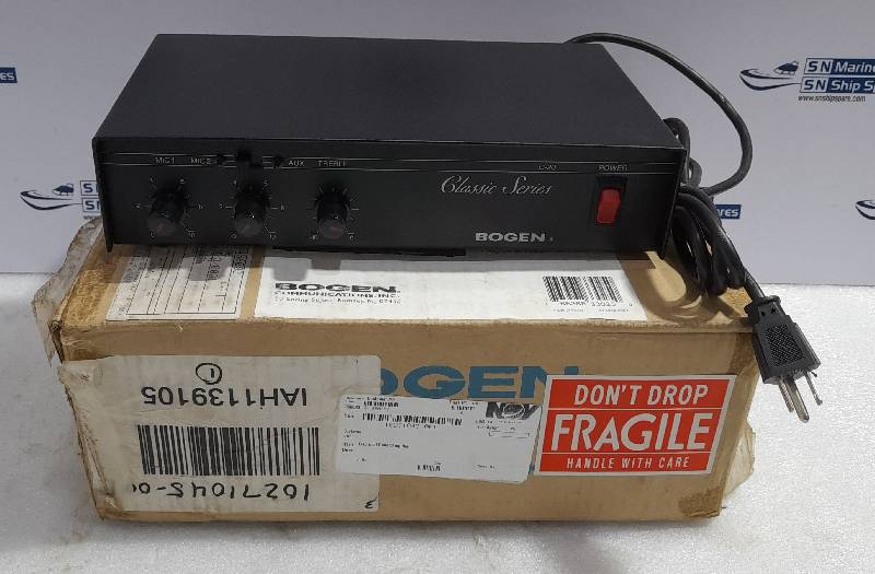 Bogen Classic Series C20 AmplifierNOV 10271045-001