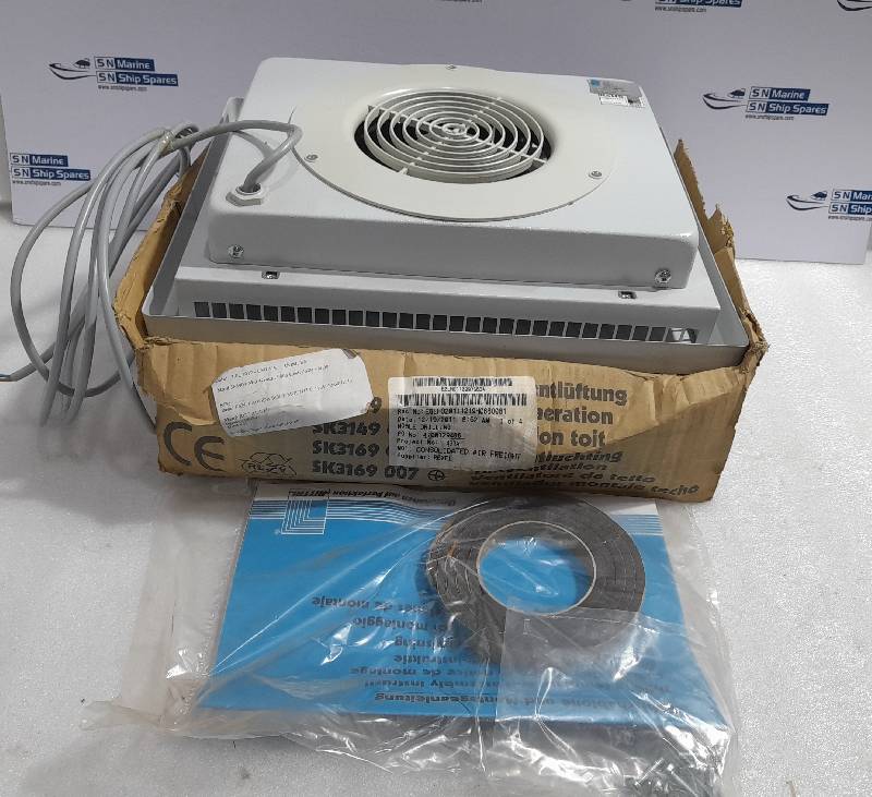 Rittal SK3169 007 Roof Aeration SK 3169007 Fan Roof 115V 50/60Hz 0.55A 65W