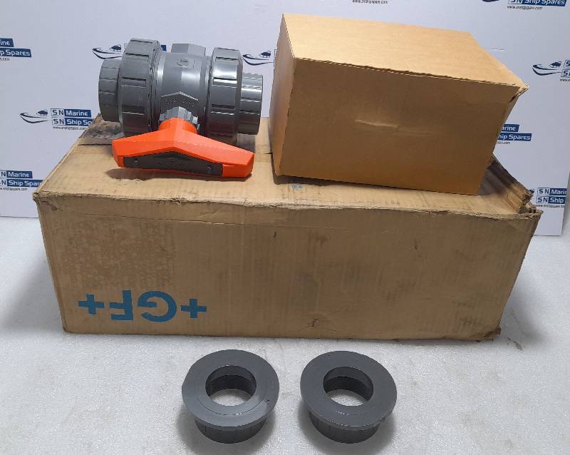 Georg Fischer +GF+ 161 546 347 2” DN50 Ball Valve PVC-U PN16 EPDM Type 546