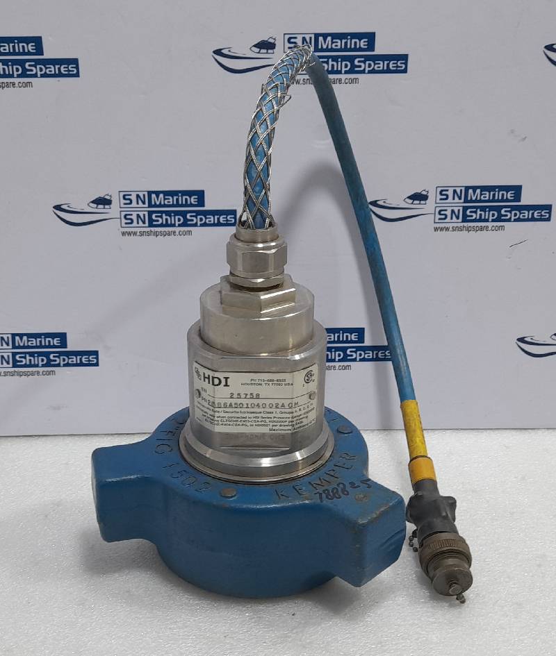 HDI 20B6A50104002ACM Pressure Transmitter EMD M404-M01 Kemper 15000 CWP 2” FIG 1502