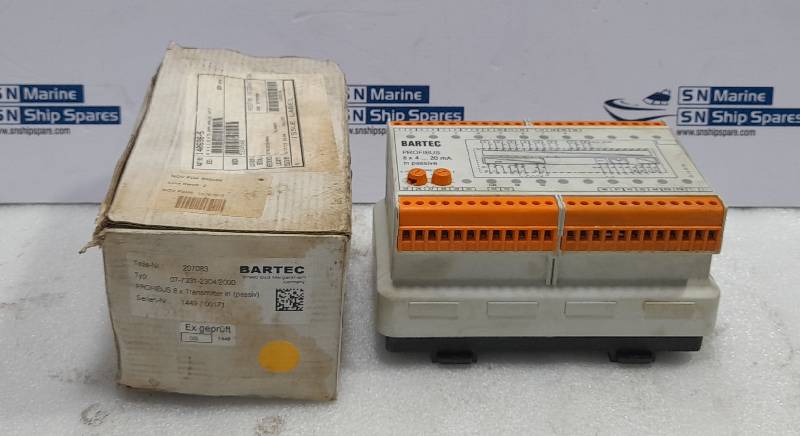 Bartec 07-7331-2304/2000 Profibus 8 x Transmitter in Passive NOV 140698-5