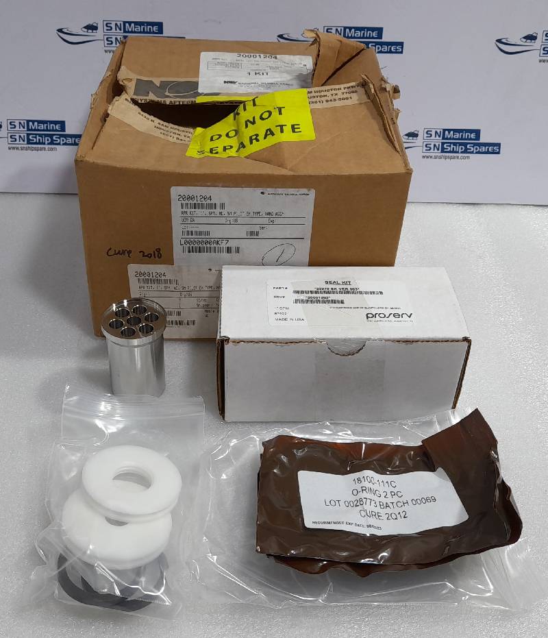 National Oilwell Varco 20001204 Repair Kit 1” SPM NC 5M Pilot EH Type Hand Assembly