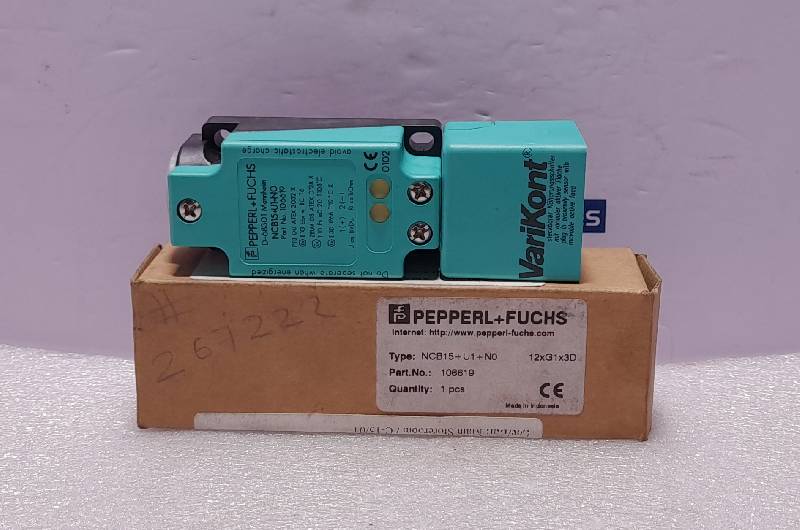PepperlFuchs NCB15+U1+NO Inductive Sensor106619 U ca 8VDC Rica 1kOhm