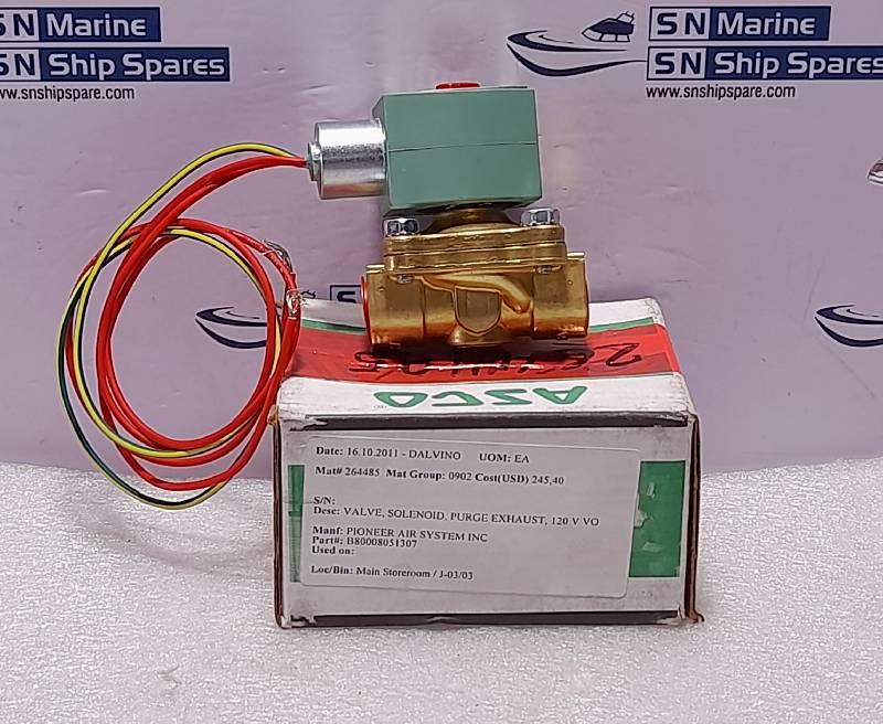 Asco 8210G002 Solenoid Valve MP-C-080 Coil 238210-032-D 110V50Hz 8.1W 120V60Hz 6.1W