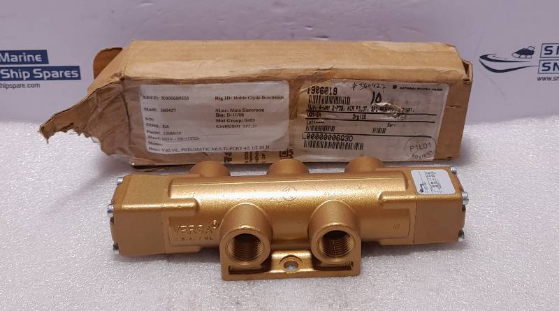 Versa VSP-4502 4-Way Valve NOV 1306019 Valve Press Min-Max VAC-200 PSIG