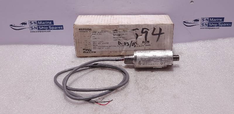 Barksdale 425X-15 Pressure Transducer NOV 4520256 Range 0-5000 PSIG