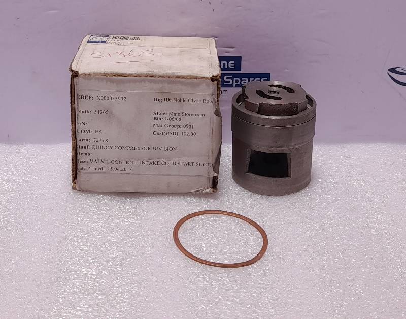 Quincy 7277X AY Valve Suction Control Valve Intake Cold Start Suction