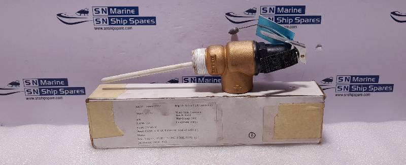 Cash ACME FVMX-5C Ser 4 Relief Valve Size 1In Thermostat Extension 5In Set 150 P