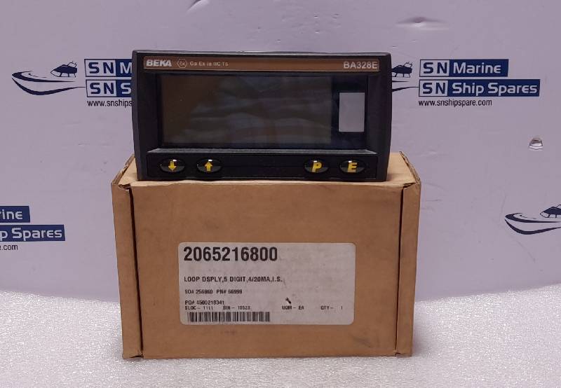 Beka BA328E-ALM BA328E 5 Digit Indicator DISP 0.00 To 100.00 2065216800 Loop Display