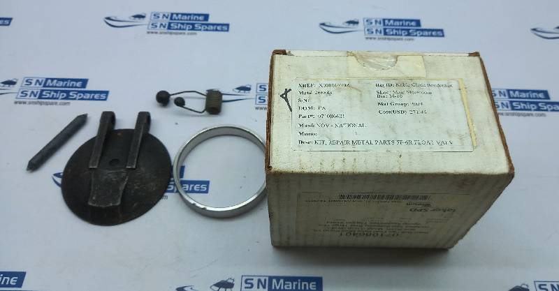Baker SPD 071086401 Repair Kit Metal Parts Only For Model G Size: 5F-6R H2S