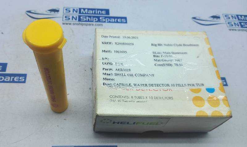 Shell AER3019 Capsule Water Detector 10 Pills per Tub