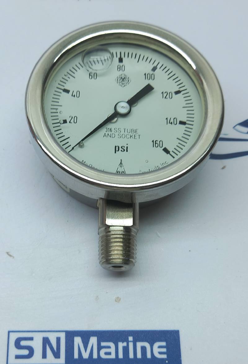 McDaniel 217038 Pressure Gauge 2-1/2” 0-160Psi NOV 217038