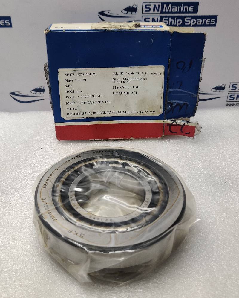 SKF 31310J2/QCL7C Single Row Roller Tapered Bearing 55MM