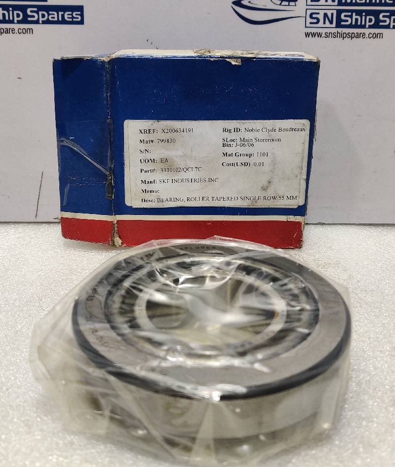 SKF 31310 J2/QCL7C Single Row Tapered Roller Bearing 55M