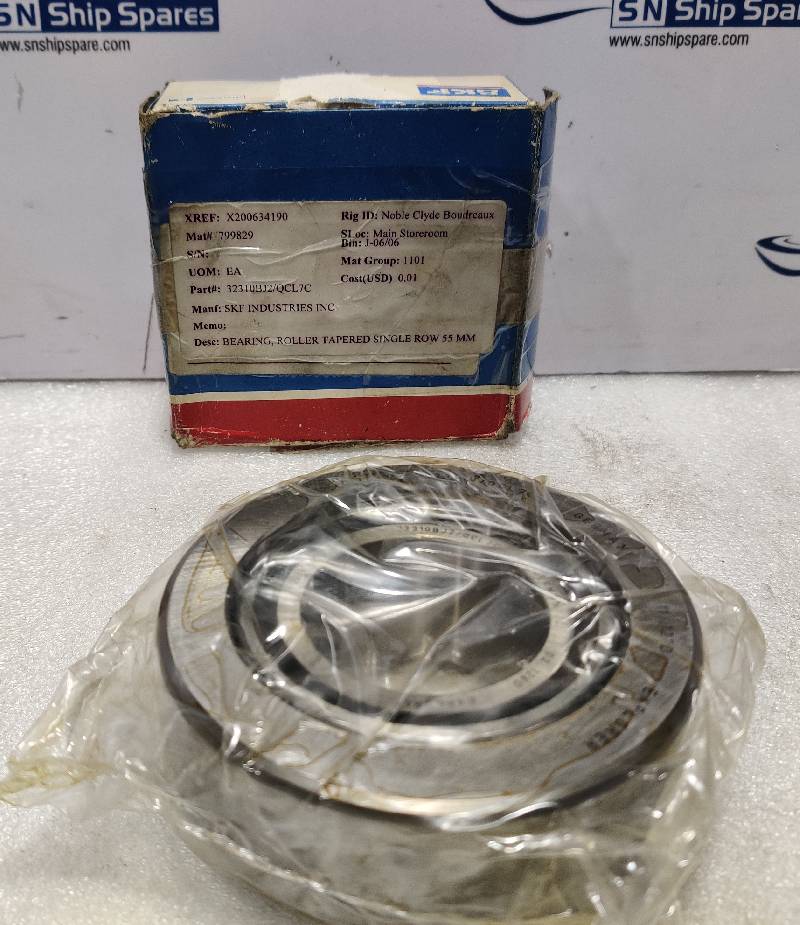 SKF 32310 BJ2/QCL7C Single Row Tapered Roll Bearing 55MM