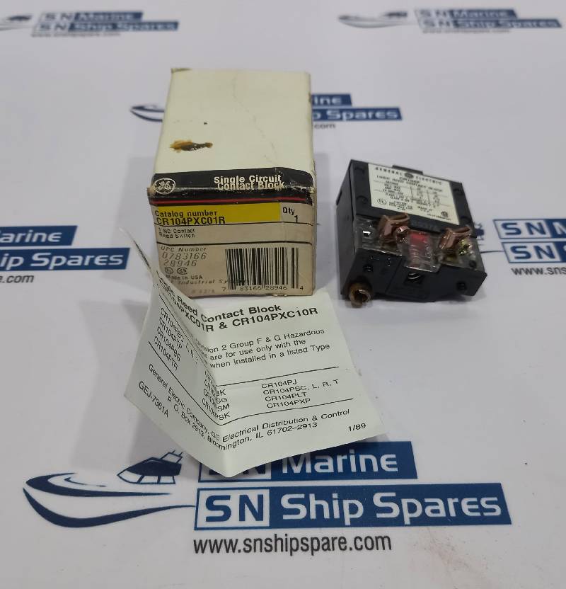 General Electric CR104PXC01R 1NC Contact Reed Switch CR104P