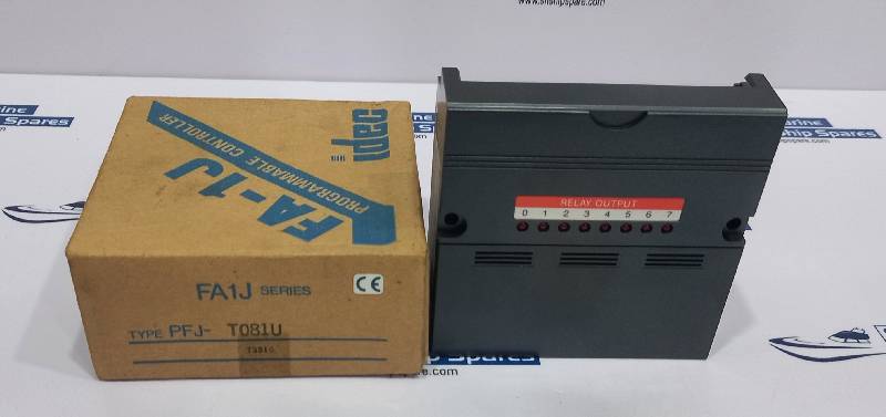 Idec PFJ-T081U 8Port Relay Output Module 240Vac 1.5A 120Vac 4.5A 240Vac 2A