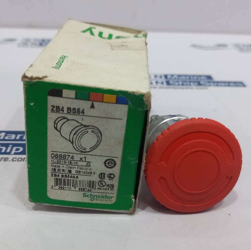 Schneider Electric ZB4 BS54 Emergency Red Push Button