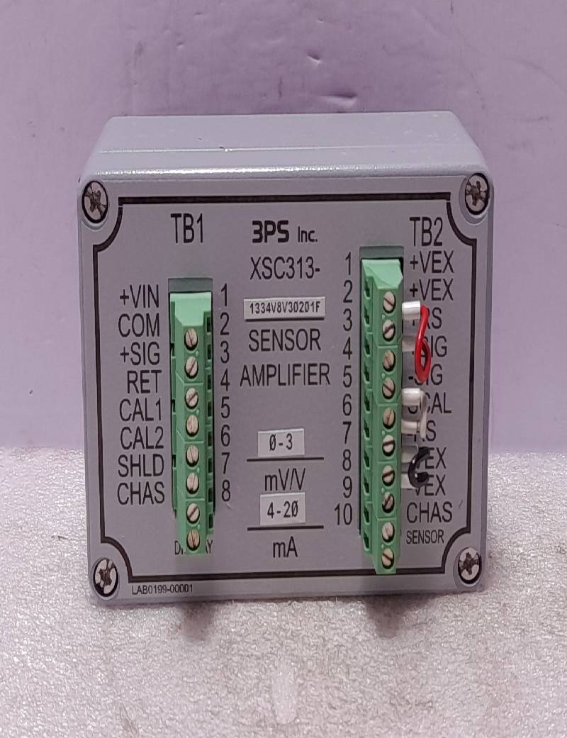 3PS XSC313-1334V8V30201F Sensor Amplifier 0-3mV/V 4-20mA XSC3131334V8V30201F