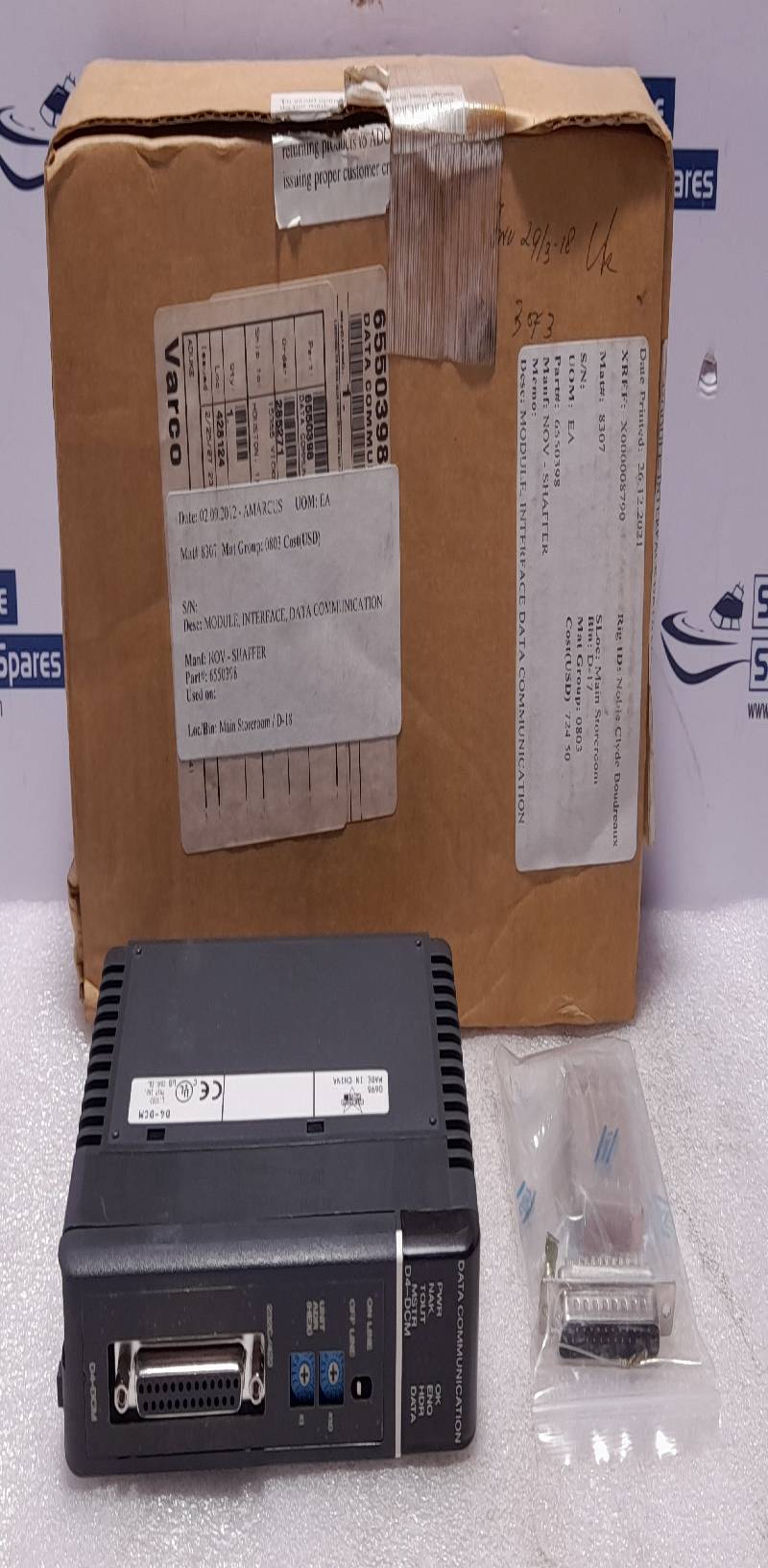 Automation Direct D4-DCM Interface Data Communication Module D4DCM NOV 6550398