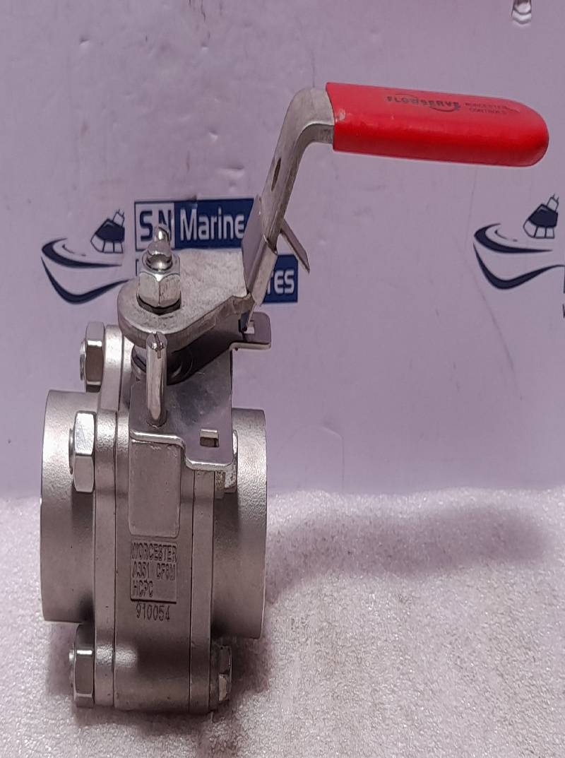Flowserve Worcester 1 H446666YVSW V77 R8 Ball Valve NOV 223018 1In