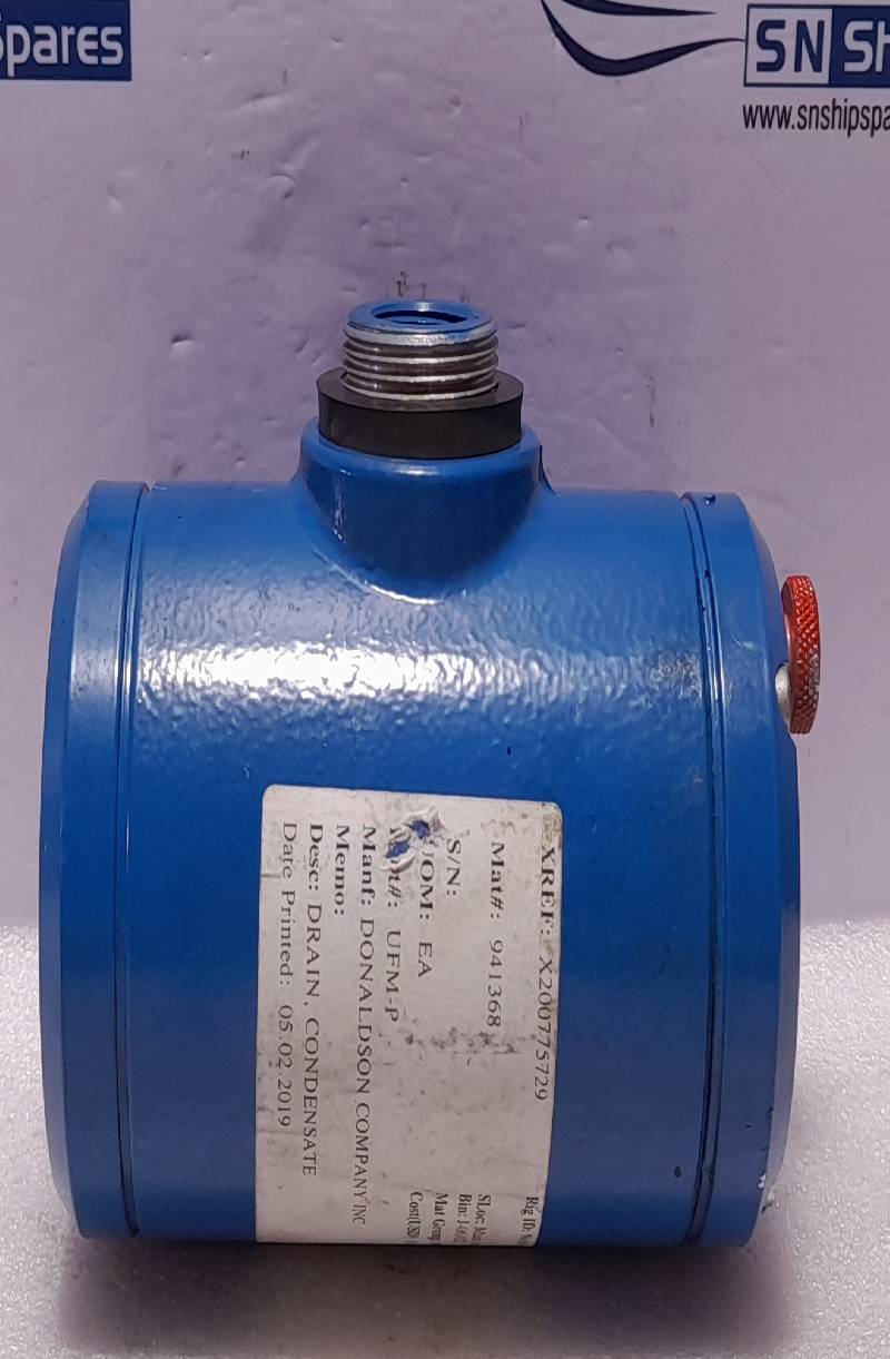 Donaldson UFM-P Condensate Drain 1C300340-63 WP 11.6-232 PSI WT 41-140◦F UFMP