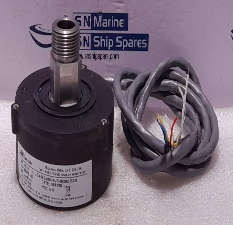 BEI HS35F-1-14L-SS-250-ABC-5V_V-SCS60-EX-S Encoder 01075-126 5VDC