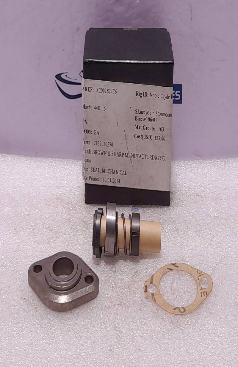 BSM Brown & Sharp 7139020270 Mechanical Seal 713-9020-270