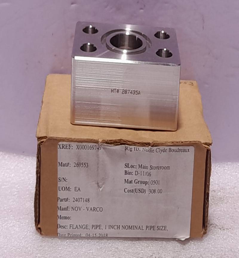 Anchor Fluid Power W44-16-16-SS-BS-PASS Flange W44-16-16-S/S NOV 2407148