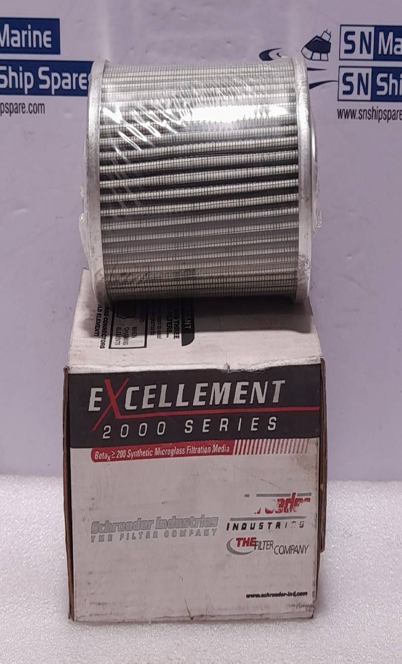 Schroeder Excellement 2000 Series AZ10 NOV 7030A091 Filter Element High Pressure