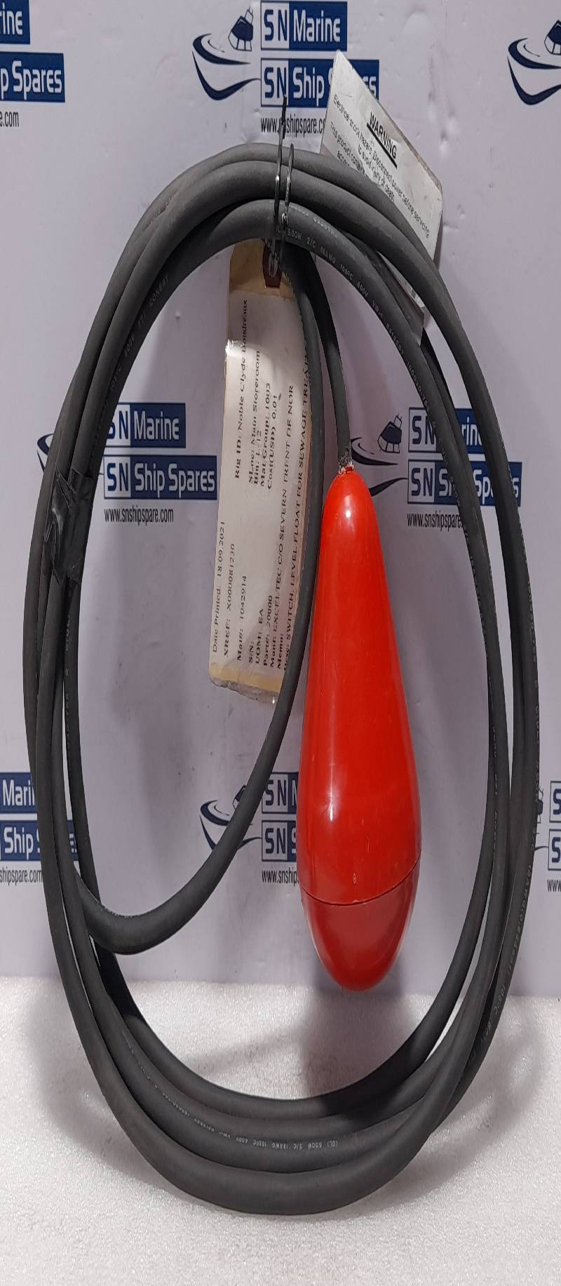 Conery 2901-B1S3-15’ Normally Closed Pump UP Exceltec 20000 Float Level Switch