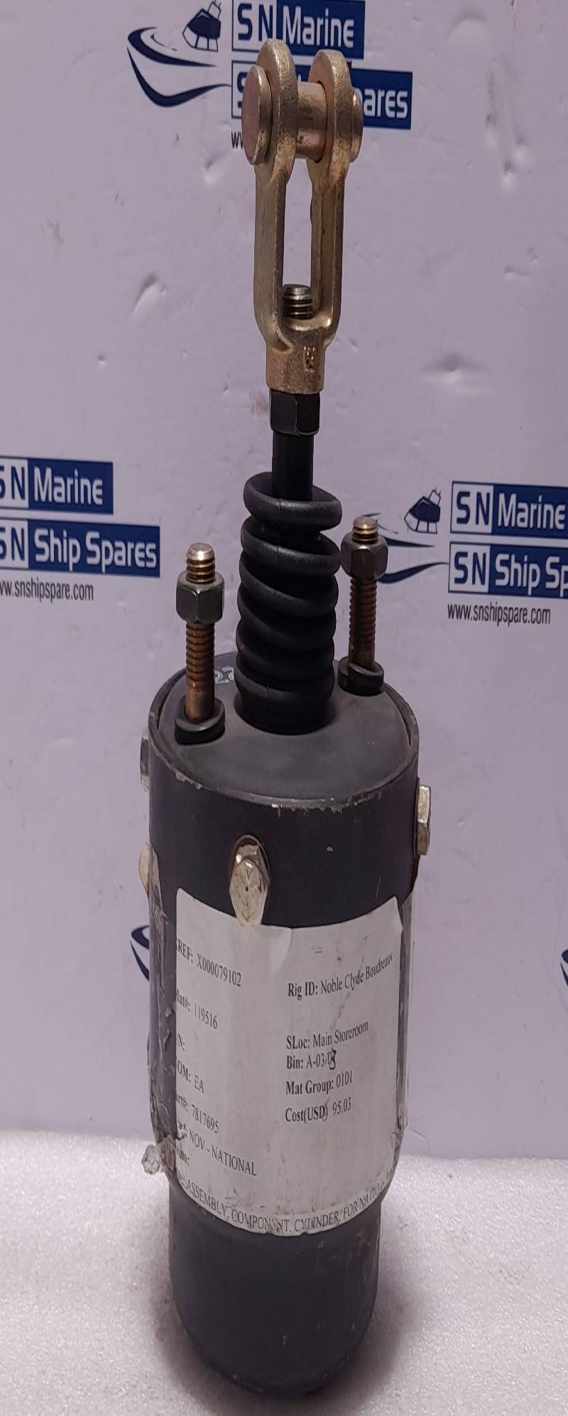 Bendix Type-9 1H240 Rotor Chamber NOV 7817695 Component Assembly Cylinder