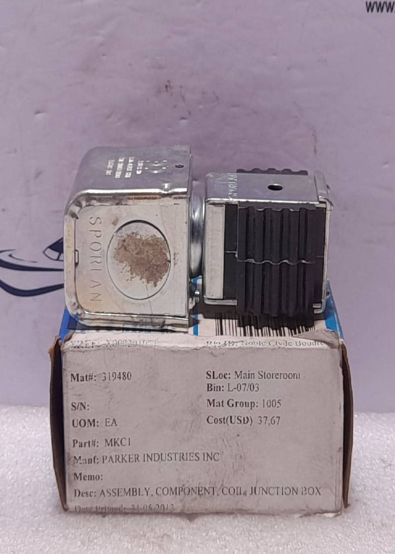 Sporlan MKC-1 Solenoid Coil 120V 50-60 Cy 10W